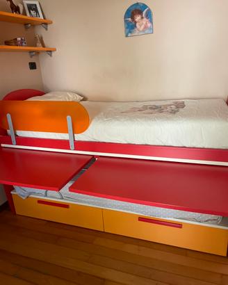 Letto singolo doppio