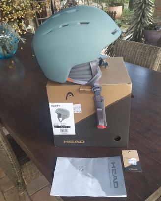 casco   marca Head  snow/sky  nuovo    M - F- € 40