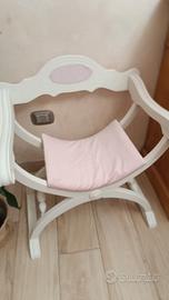 poltroncina vintage shabby 