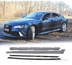 PROFILI LATERALI AUDI A7 11-17 LOOK RS7