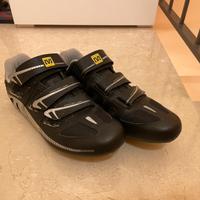 Scarpe bicicletta corsa con attacchi Mavic 42 2/3