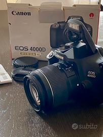 Canon EOS 4000D + obiettivo 18-55mm III - Kit comp
