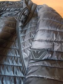 Piumino nero leggero Armani T46