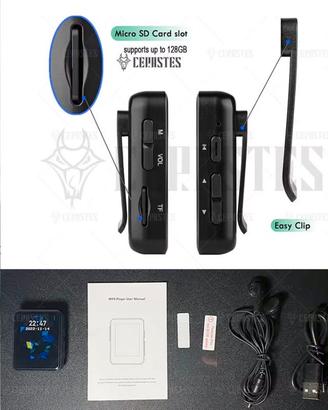 lettore mp3/radio 8 gb