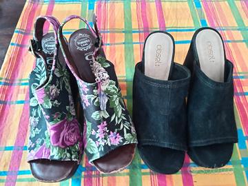 2 paia scarpe donna, n. 37