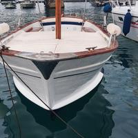  gozzo sorrentino Aprea originale in legno 