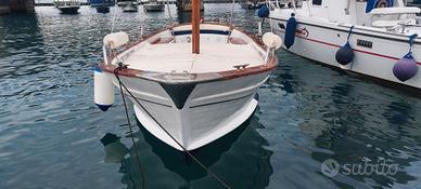  gozzo sorrentino Aprea originale in legno 