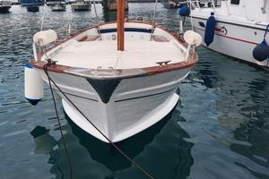  gozzo sorrentino Aprea originale in legno 