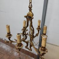 lampadario stile barocco