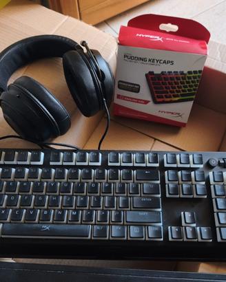 BlackWidow V3 + Kraken Ultimate + HyperX Pudding