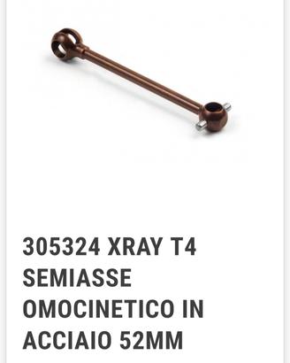 semiasse omocinetico auto x-ray T4 
