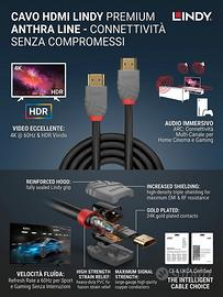 Cavo HDMI 2.0 Art. 36962