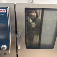 Forno rational gn 1/1 6 teglie self cooking center