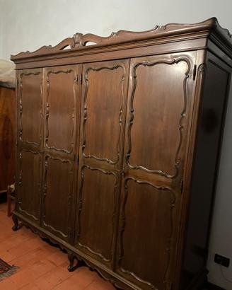 Armadio legno massello