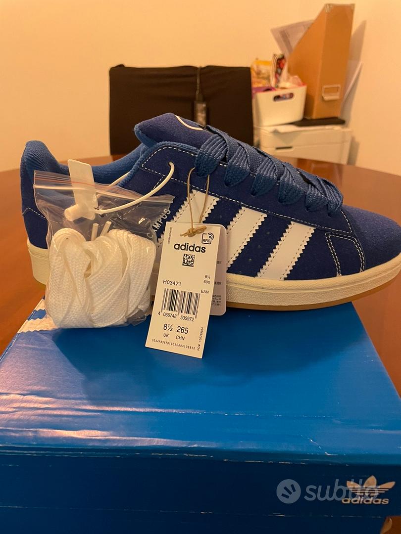 Adidas campus blu outlet elettrico