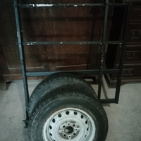 Porta pacchi e due ruote panda 4x4
