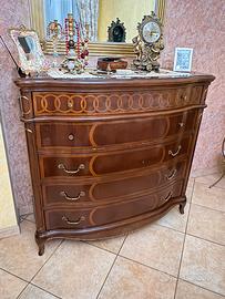 Trittico comò e comodini stile classico