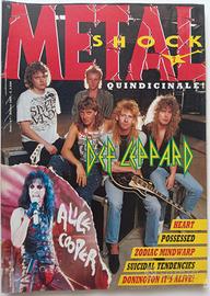 Metal Shock Numero 7 Def Leppard anno 1987