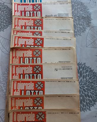 Il giornale del lotto  Anno 1970