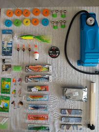 Attrezzatura da pesca.