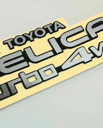 Emblemi Stemma Scritta Toyota Celica