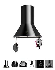 Cappa Klarstein Retro aspirante 60cm, 490 m3/h, l