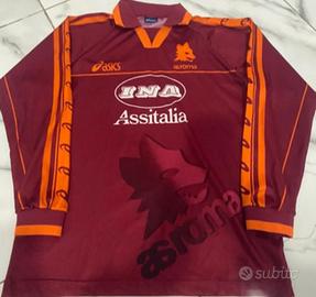 maglia as roma asics