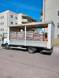 Legna da ardere Ulivo scarico transpallet elettric