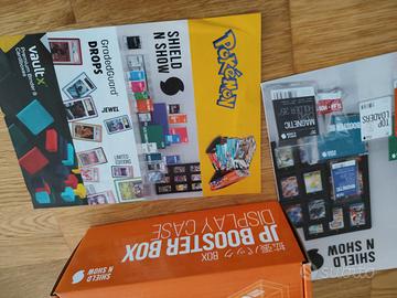 2 Display Acrilici Magnetici Booster Box (Nuovi) +
