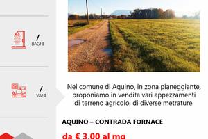 Terreni varie metrature