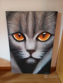 Tela Occhi Gatto