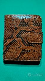 Portafoglio da donna in pelle di Pitone 