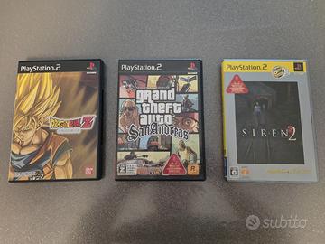 LOTTO GIOCHI PS2 PLAYSTATION 2 GIAPPONE COLLEZIONE