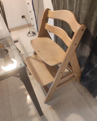 sedia legno ergonomica bambini