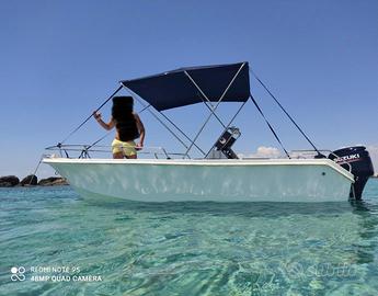 Barca open con morore Suzuki 40 cv