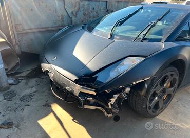 Lamborghini gallardo 2006 incidentata marciante