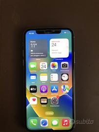 IPhone X 64 Gb con caricatore, difettoso