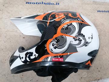 casco da cross nuovo reset omologato