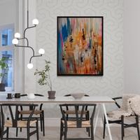 Dipinto su tela quadro astratto arte contemporanea