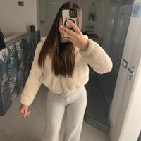 pelliccia giubbotto con pelo donna