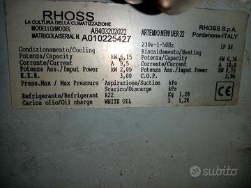 climatizzatore interno/ esterno 