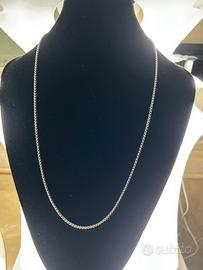 Collana Uomo in acciaio inossidabile. Lunga 55 cm