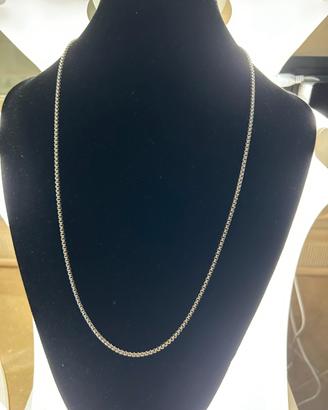 Collana Uomo in acciaio inossidabile. Lunga 55 cm
