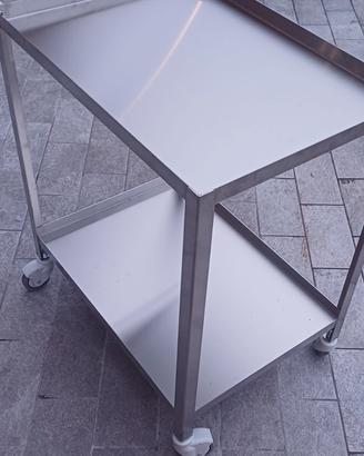 carrello acciaio 
