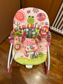 Sdraietta Bright Starts Raspberry Garden