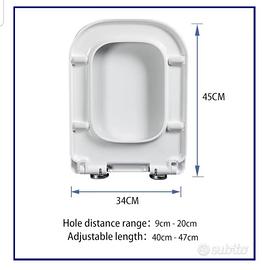 Coprivater tavoletta WC 45x34
