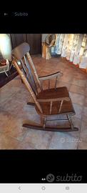 Sedia a dondolo 