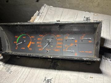 Quadro strumenti alfa 75 twin spark  arancio