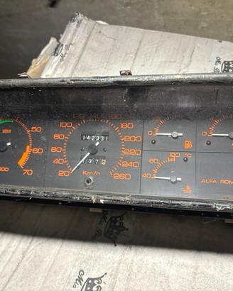 Quadro strumenti alfa 75 twin spark  arancio