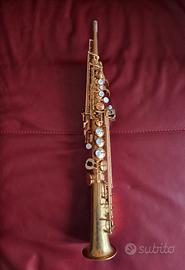Sassofono Soprano Rampone & Cazzani R1 Jazz placca